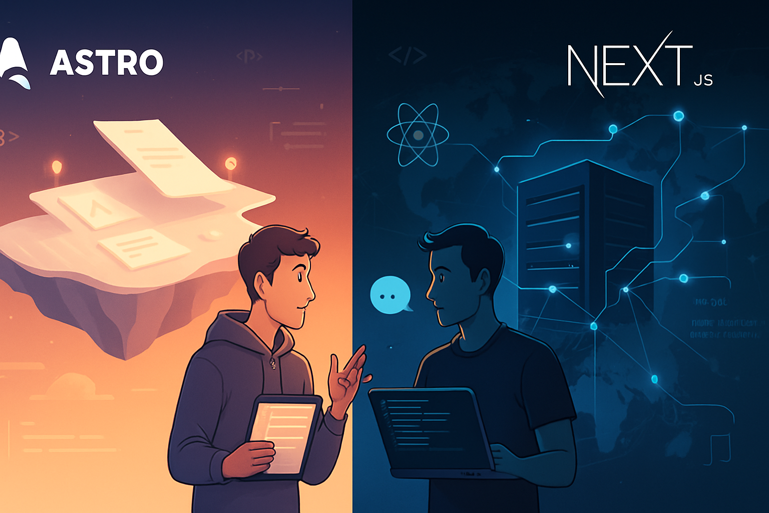 Astro vs. Next.js: The Ultimate Showdown