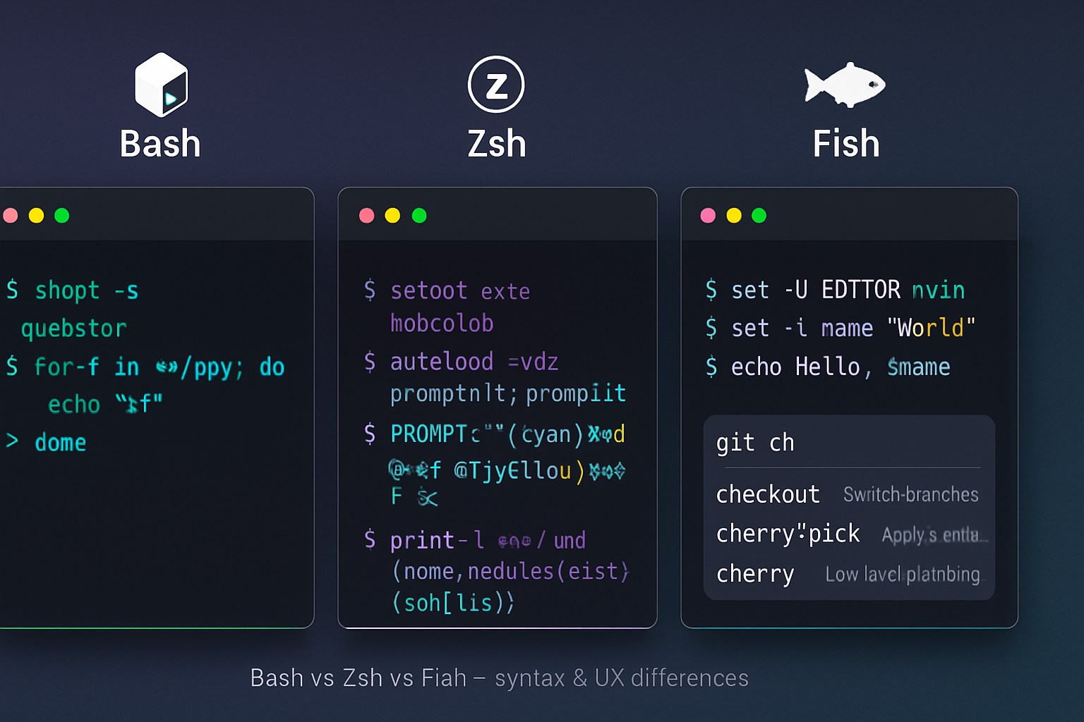 Bash Shell Commands vs. Other Shells: A Comparative Analysis