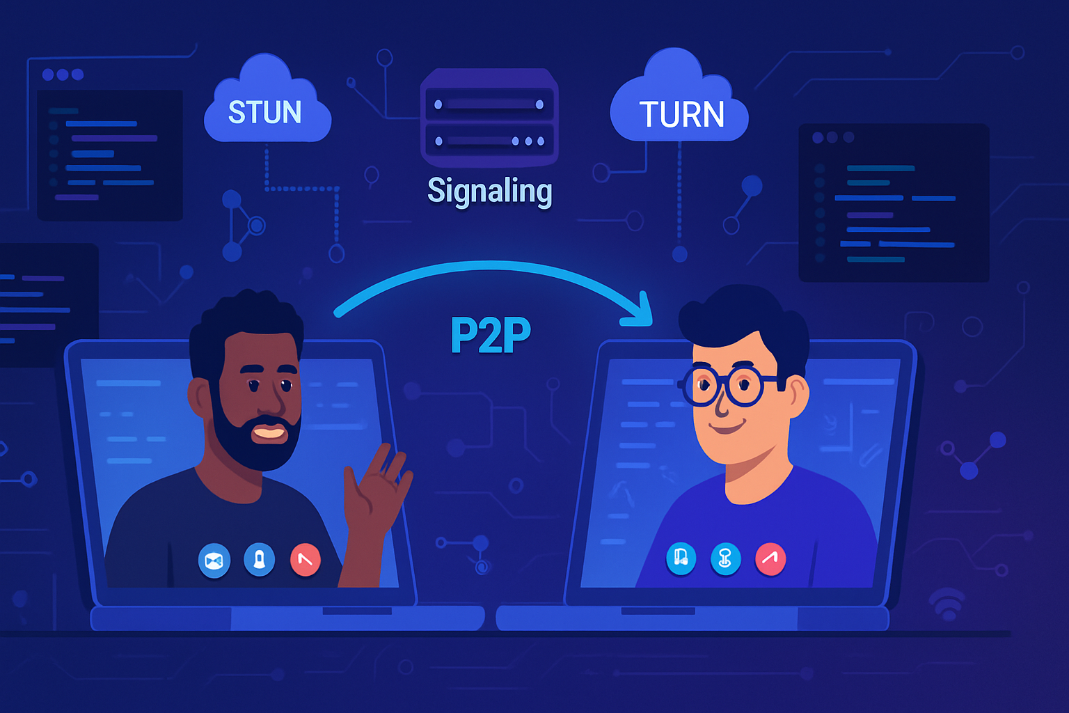 Building a Peer-to-Peer Video Chat Application with WebRTC: A Step-by-Step Guide