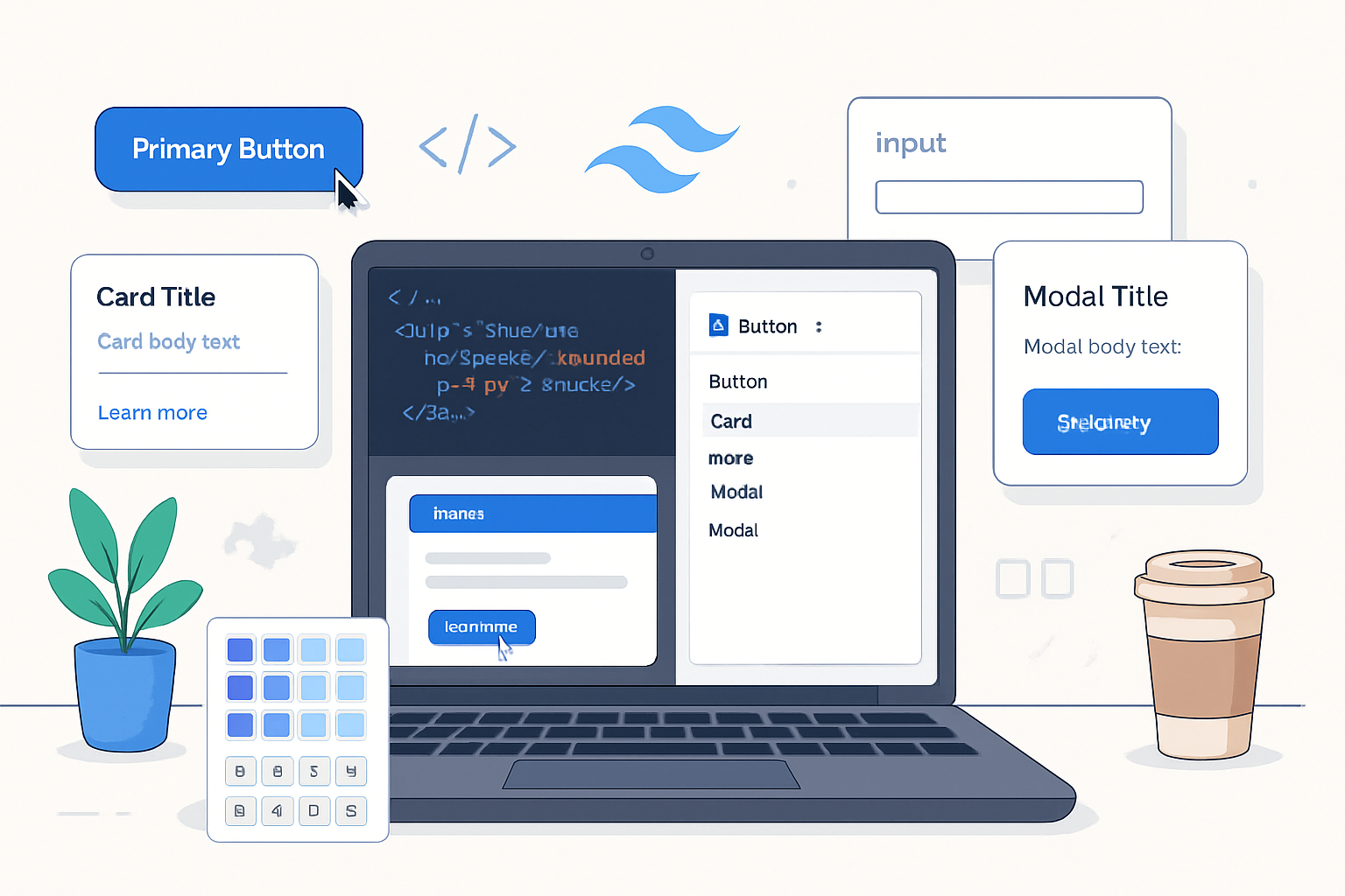 Creating a Component Library with Tailwind CSS: A Practical Guide