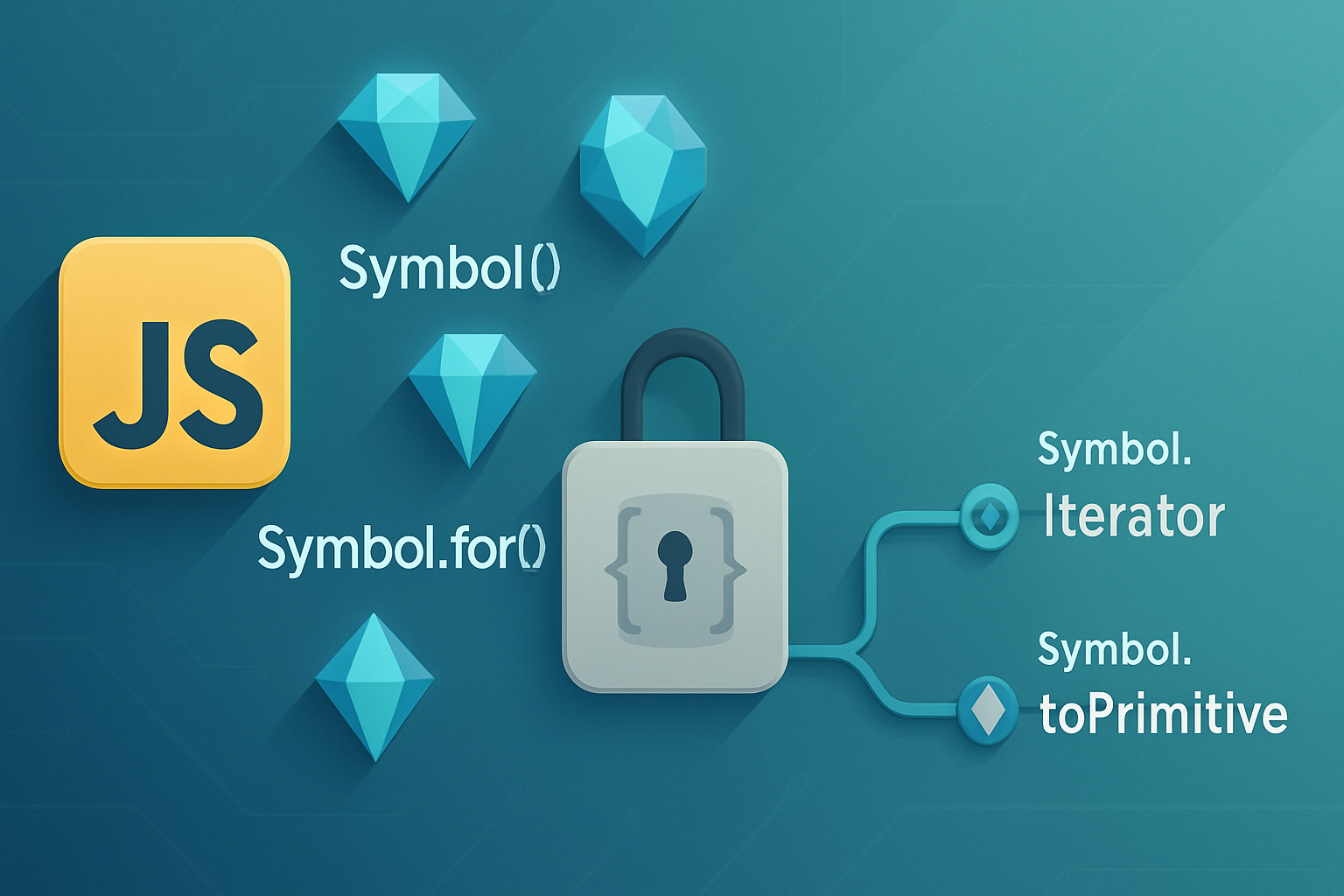 Learn how ES6 Symbols can give you collision-resistant constants, pseudo-private properties, and powerful object-oriented hooks like custom iteration and instanceof behavior. Practical patterns, examples, and caveats included.