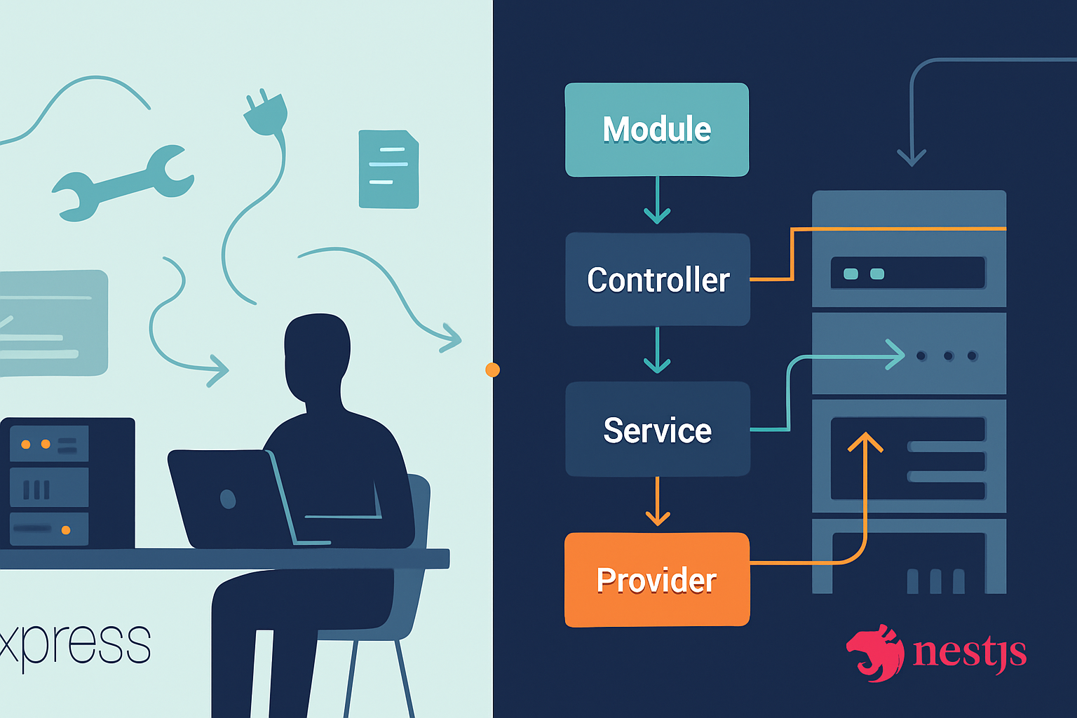 NestJS vs. Express: Unraveling the Best Use Cases for Each Framework