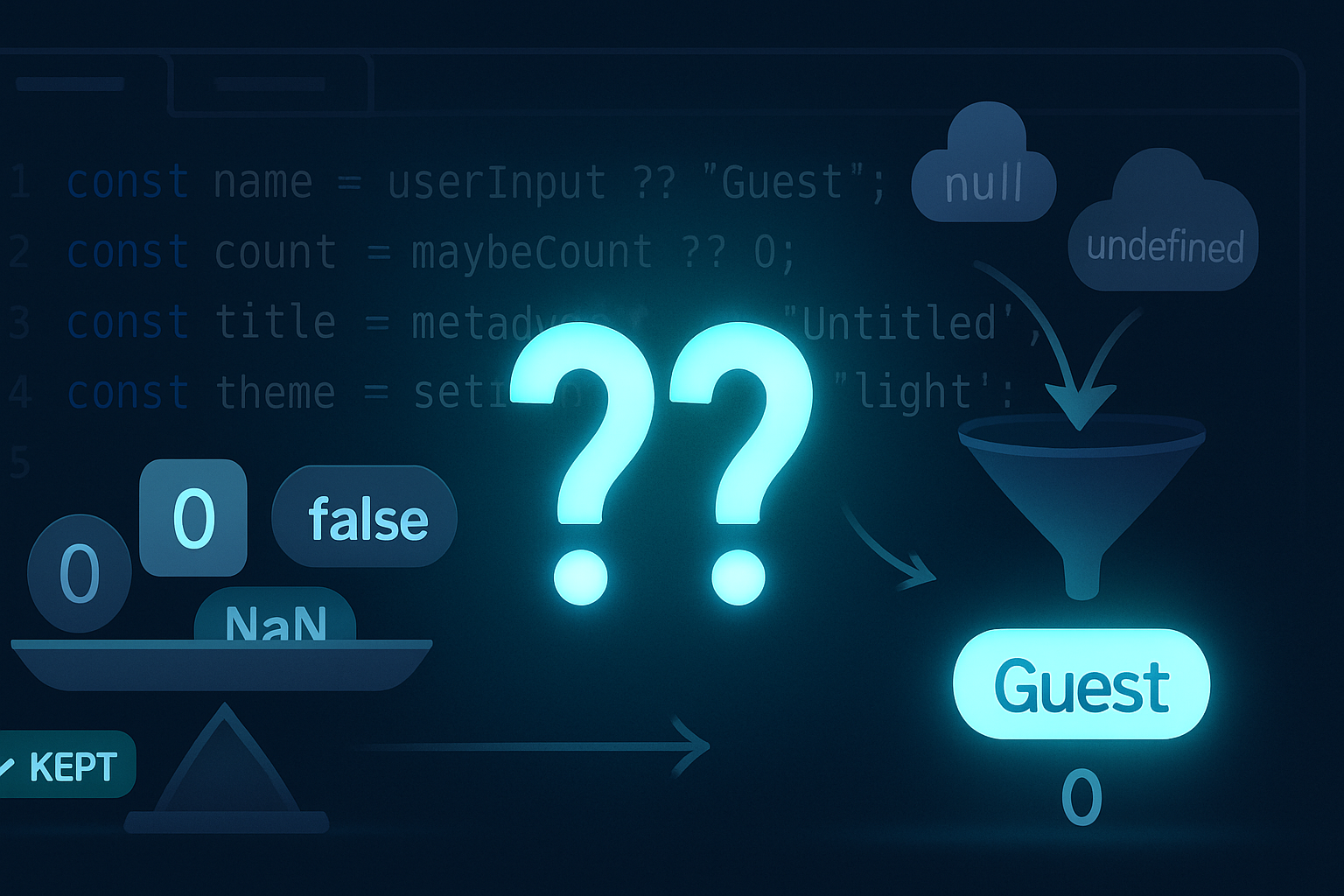 The Power of the Nullish Coalescing Operator: Beyond Default Values