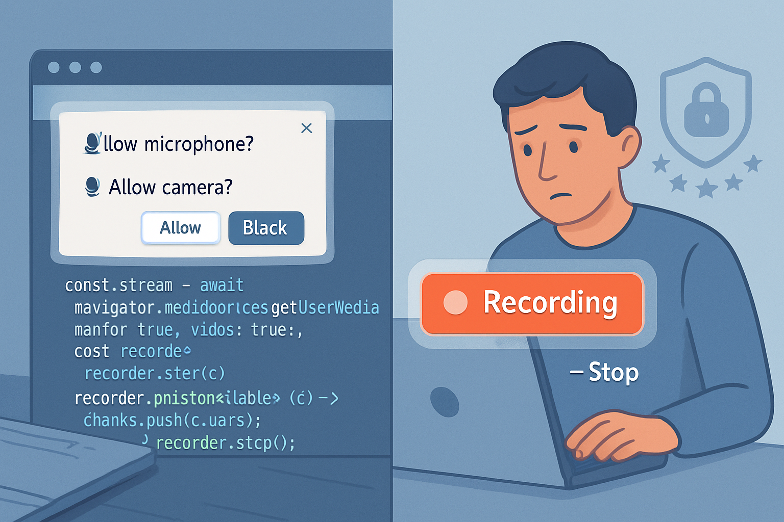 The Privacy Debate: Using MediaStream Recording API in Modern Web Applications
