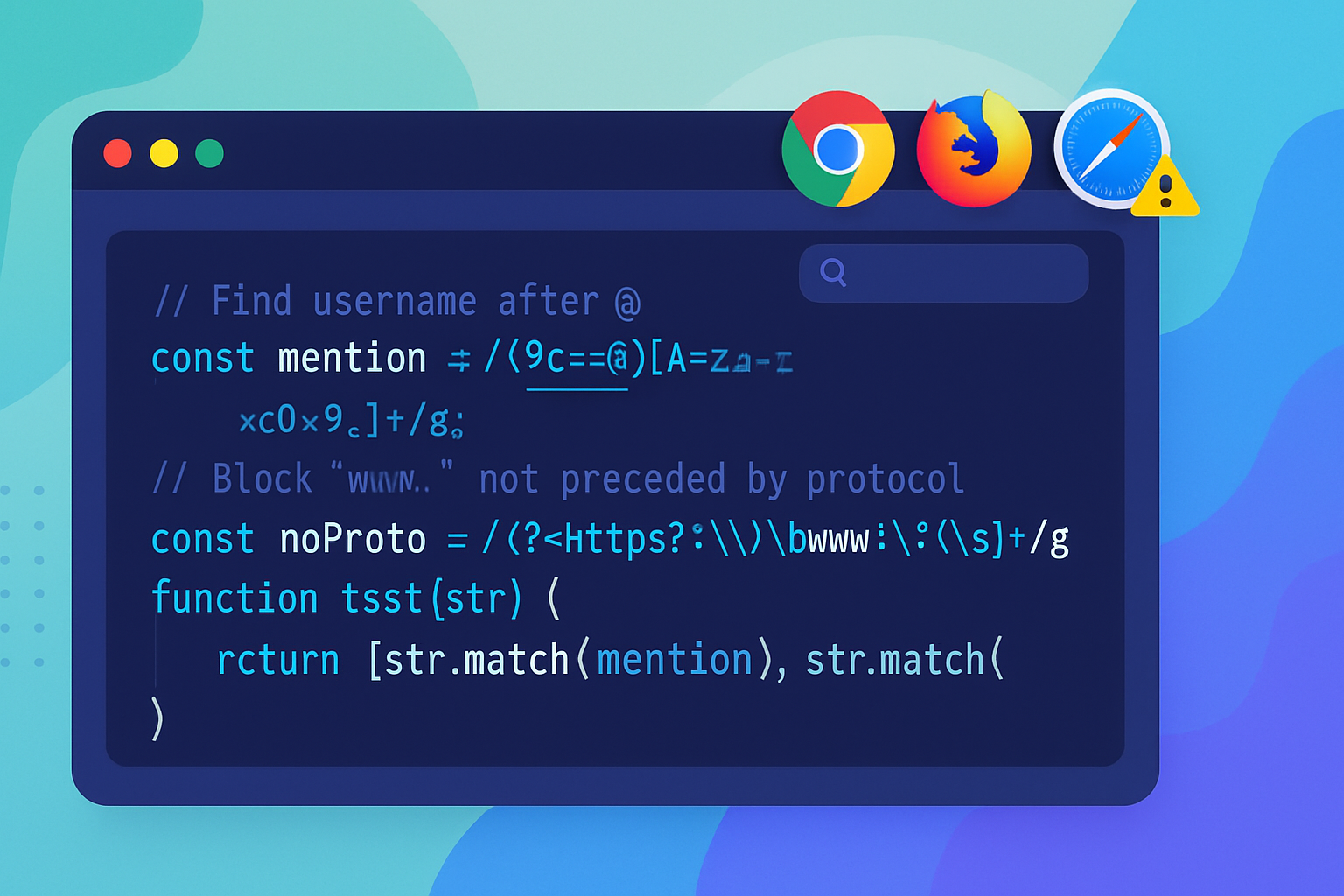 Regex Lookbehinds in JavaScript: When and Why They Matter