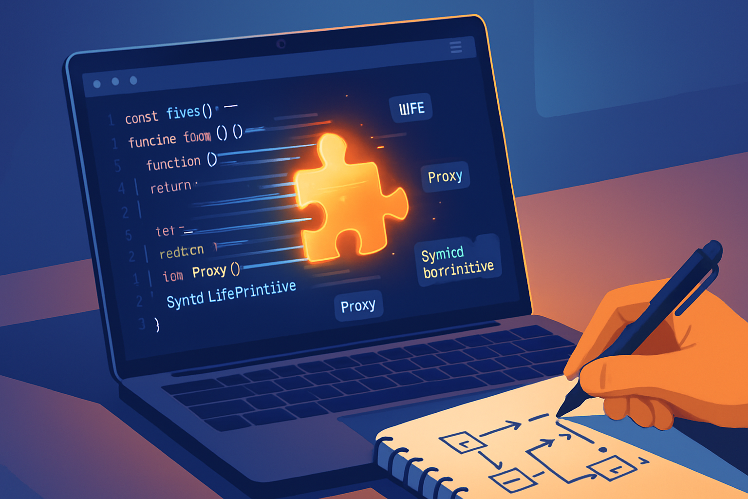 Breaking Down Self-Executing Puzzles: A Creative Coding Challenge