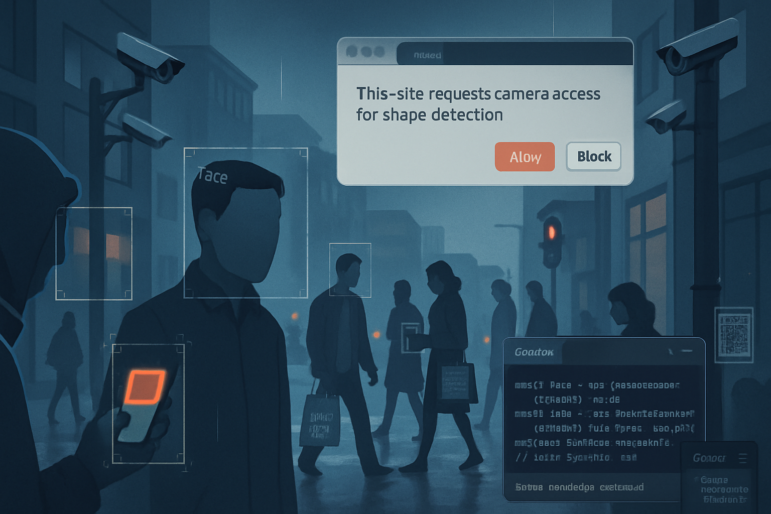 A deep look at how the Shape Detection API can be used - and abused - for surveillance, the ethical problems that follow, real-world regulatory touchpoints, and practical technical and policy mitigations for developers and lawmakers.